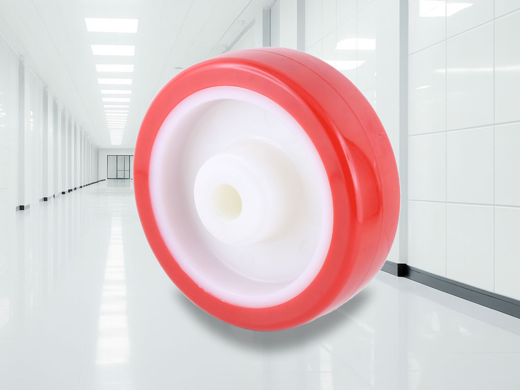 Hygienic D-Namic wheel, solid Polyurethane